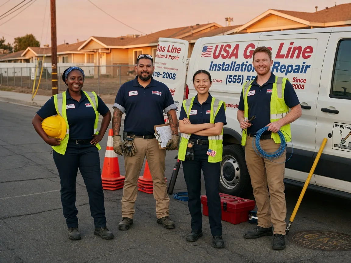 Gas Line Installation company in Hessel, MI